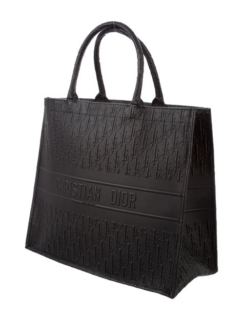 dior ブックトート|dior leather tote bag.